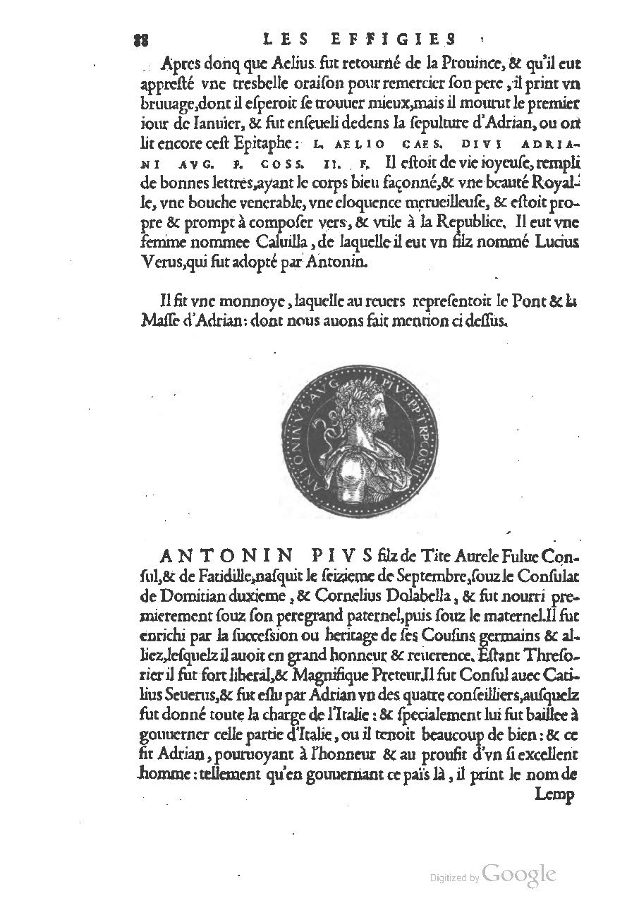 1553 - Jacopo Strada et Thomas Guérin - Épitome du Trésor des antiquités - UGent