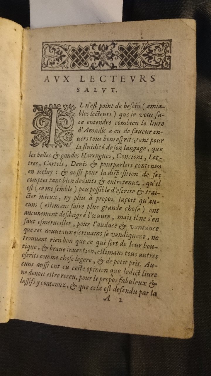 1606 - Jean Antoine Huguetan - Trésor des Amadis - British Library