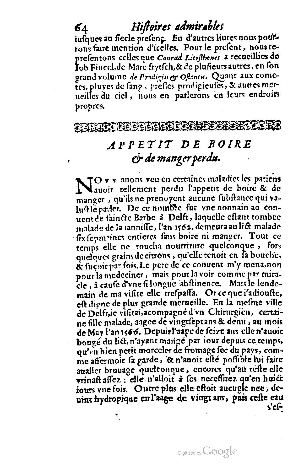 1620 - Samuel Crespin - Trésor d’histoires admirables et mémorables - BCU Lausanne