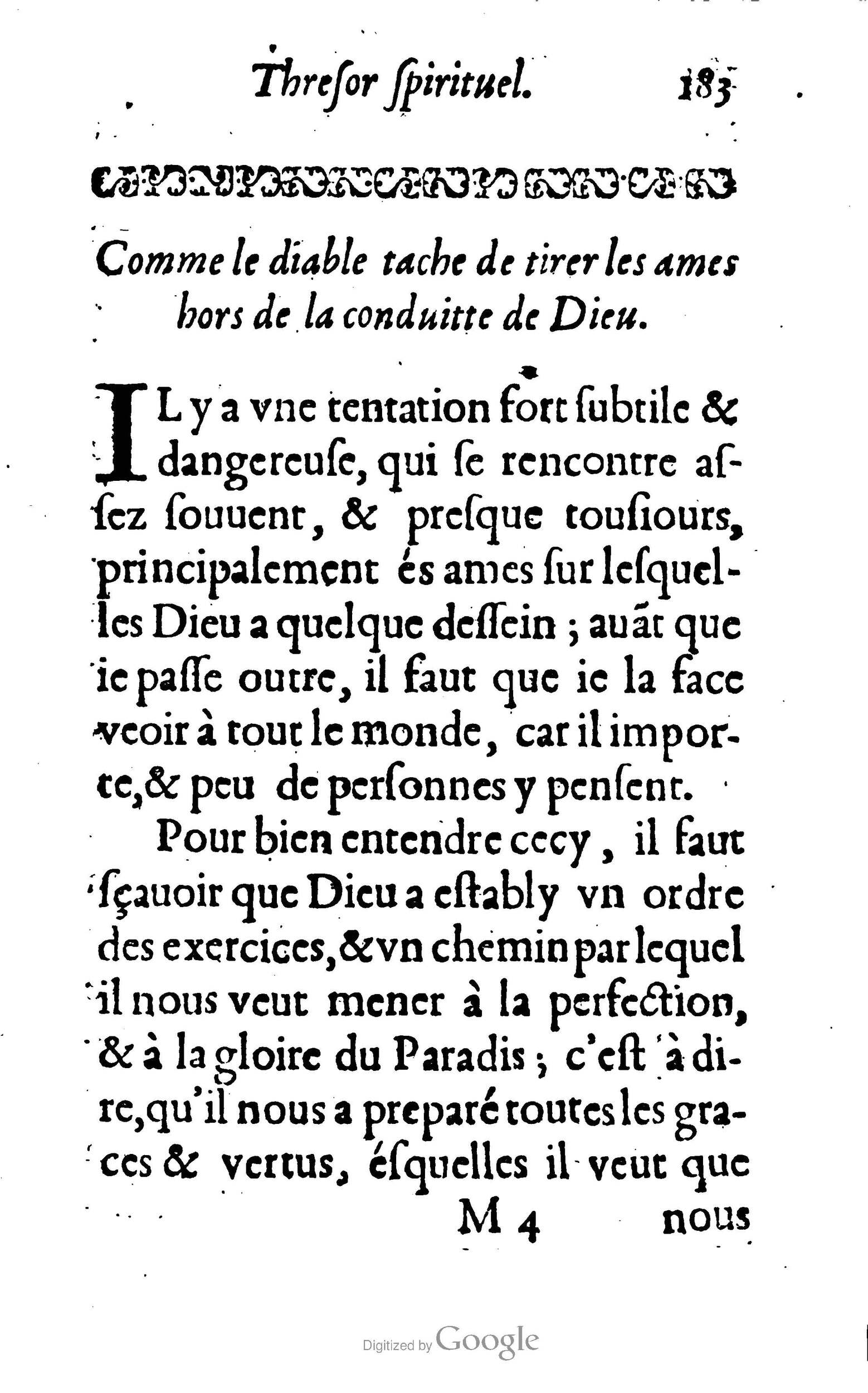 1633 - François Waudré - Trésor spirituel contenant les excellences du christianisme - BM Lyon