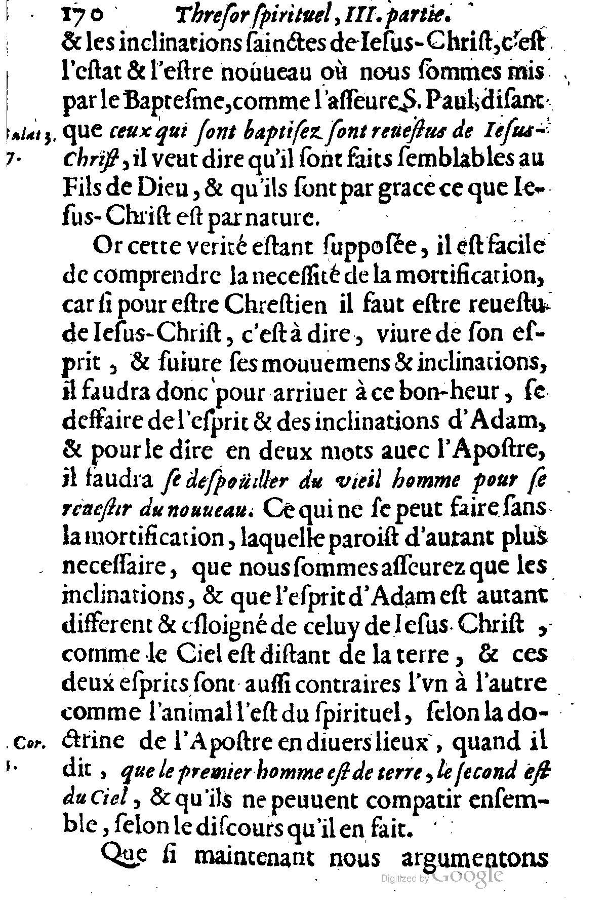 1635 - Sébastien Huré - Trésor spirituel contenant les obligations - BM Lyon