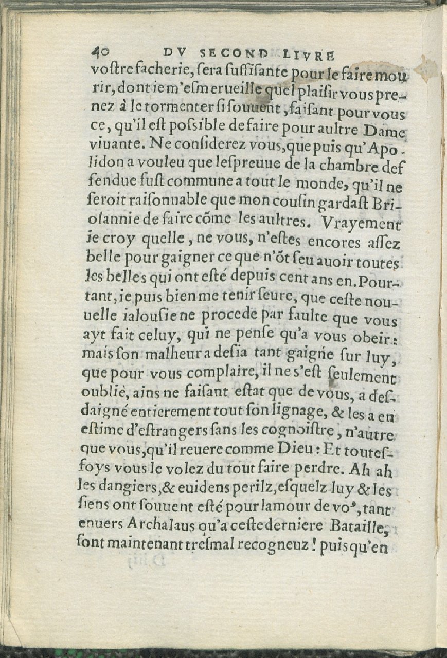 1559 - Pierre Regnard - Trésor des Amadis - Det KLG Copenhague