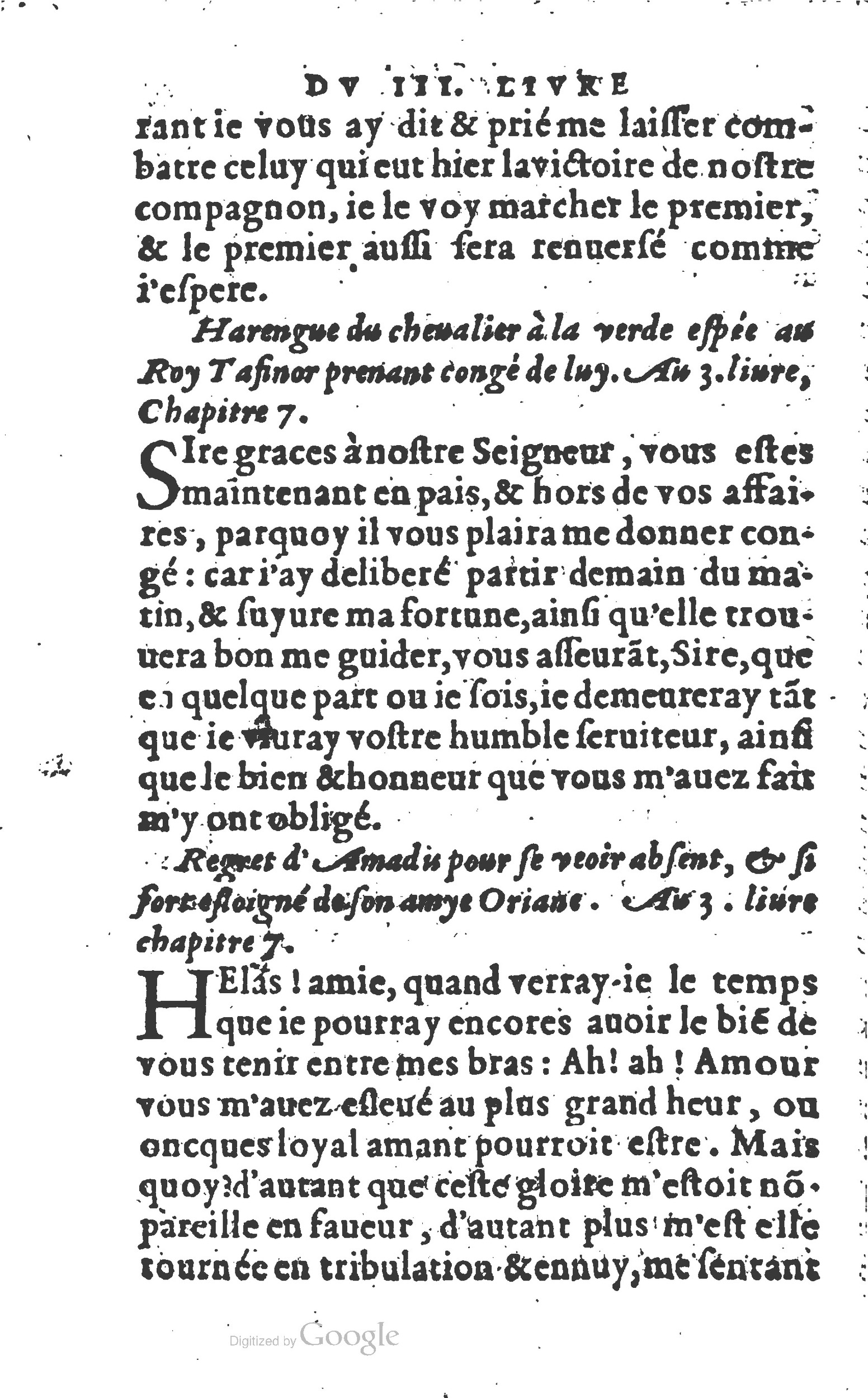 1567 - Robert Le Mangnier - Trésor des Amadis - British Library 1567 - Robert Le Mangnier - Trésor des Amadis - British Library