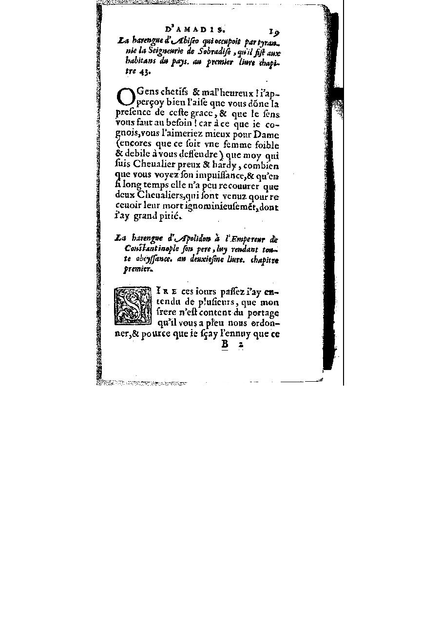 1572 - Veuve Gabriel Cotier - Trésor des Amadis - BM Lyon