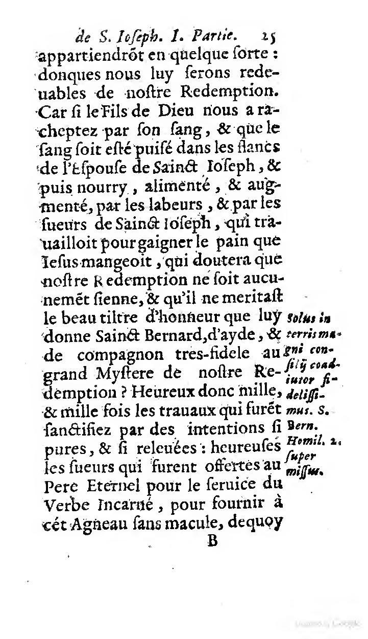 1646 - Jean Piot - Trésor inestimable de Saint-Joseph - BNC Rome