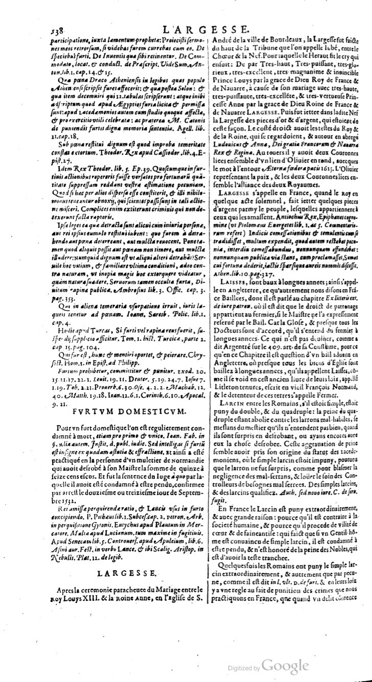 1629 - Veuve Nicolas Buon - Trésor du droit français (29620 T. 2) - BM Lyon