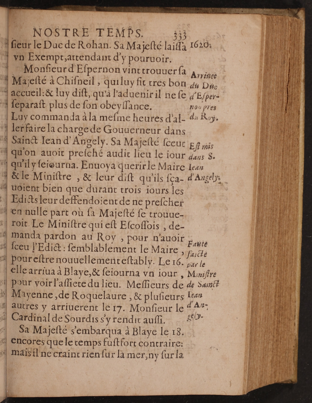 1626 - Joseph Bouillerot - Trésor de l’histoire générale de notre temps - BnF Arsenal