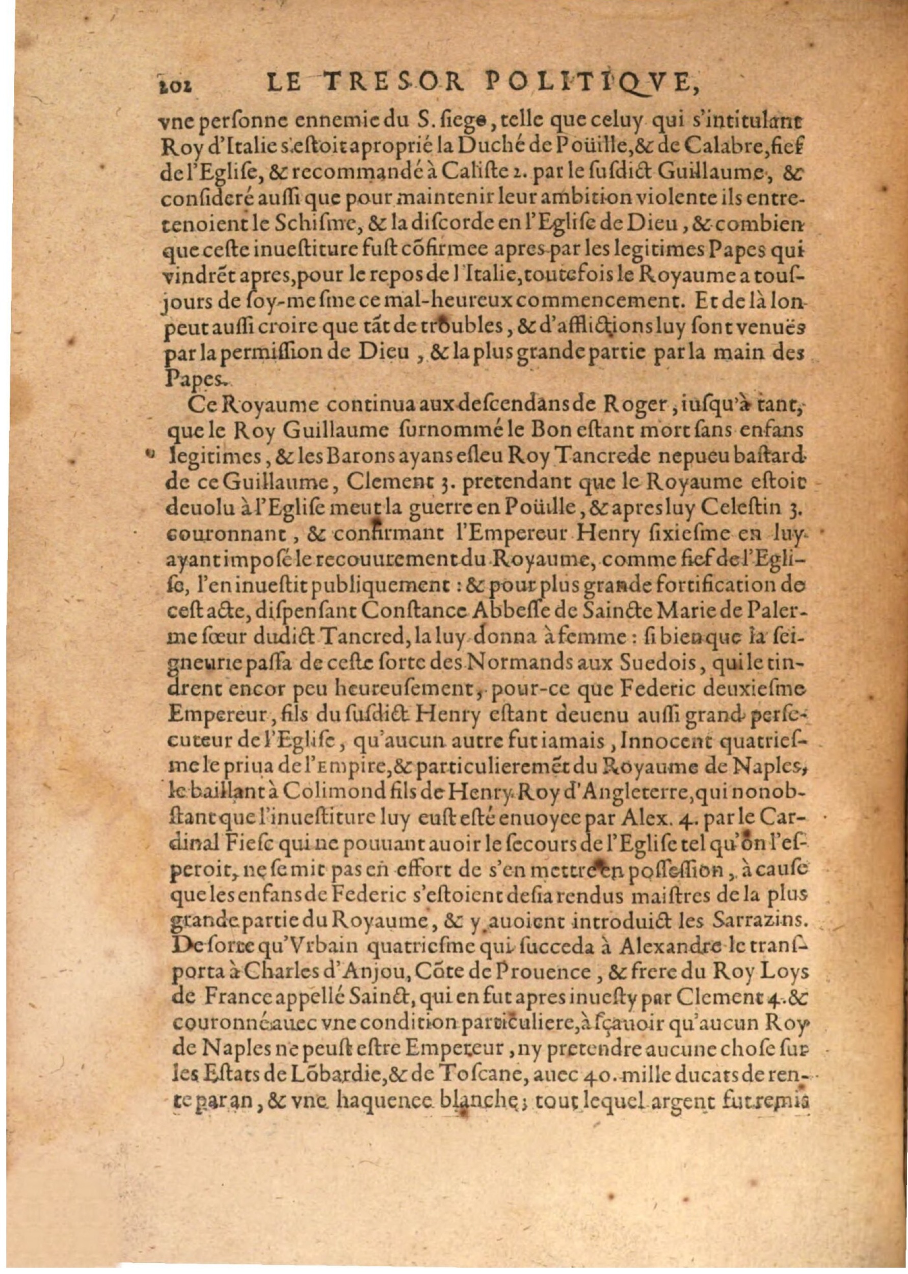 1608 - Nicolas Du Fossé - Trésor politique - BSB Munich