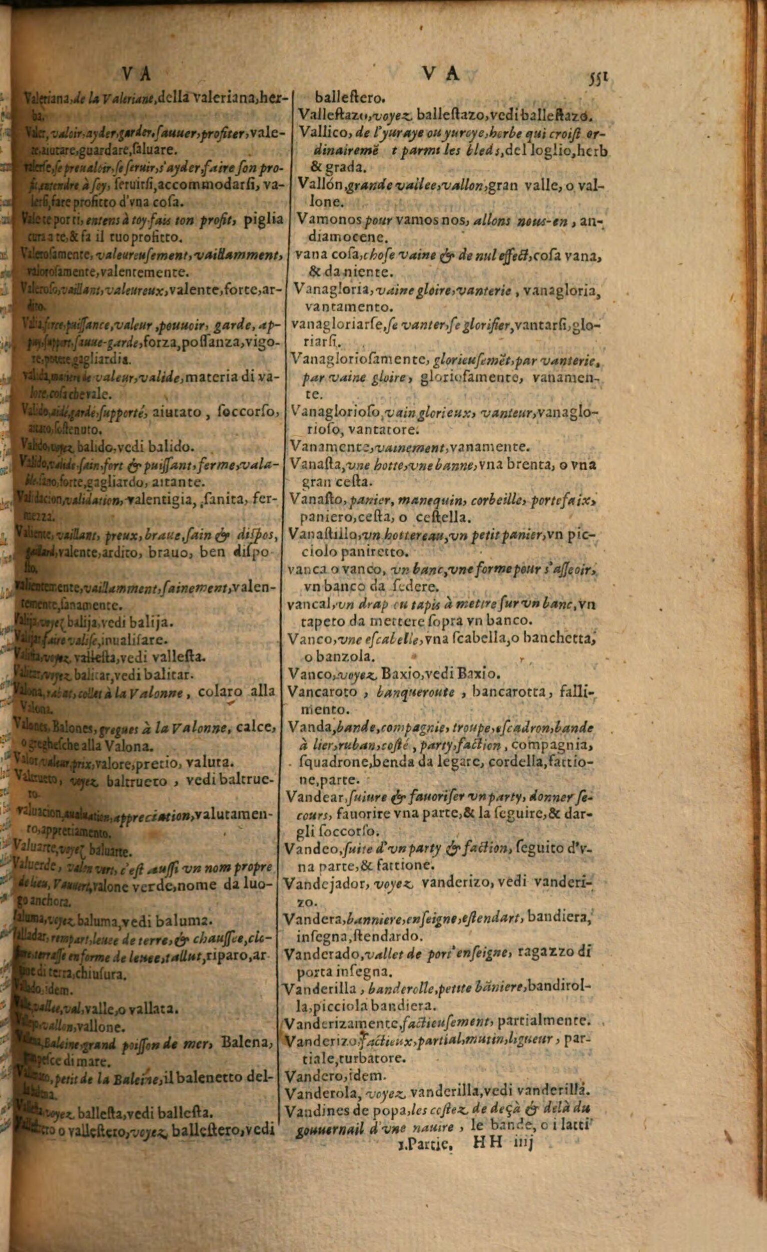 1617 - Samuel Crespin - Trésor des trois langues espagnole, française et italienne (Première partie) - Regensburg