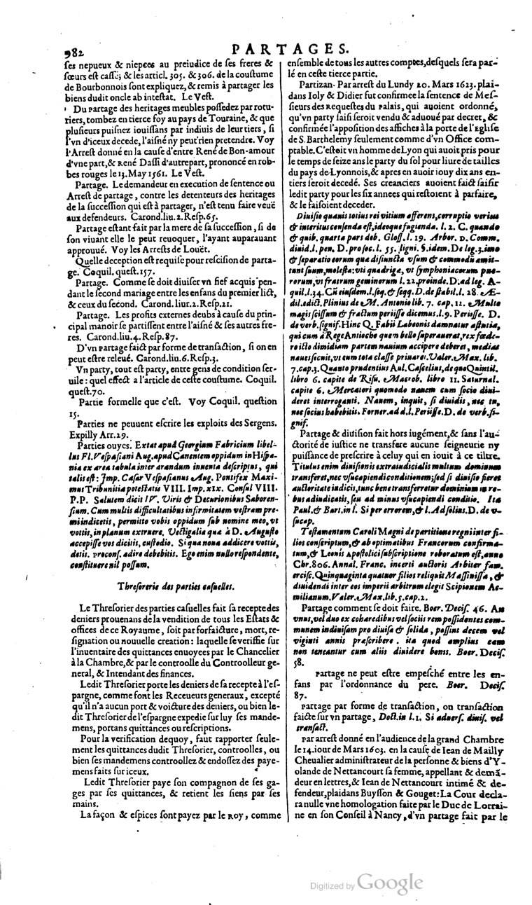 1629 - Veuve Nicolas Buon - Trésor du droit français (21754 T. 2) - BM Lyon