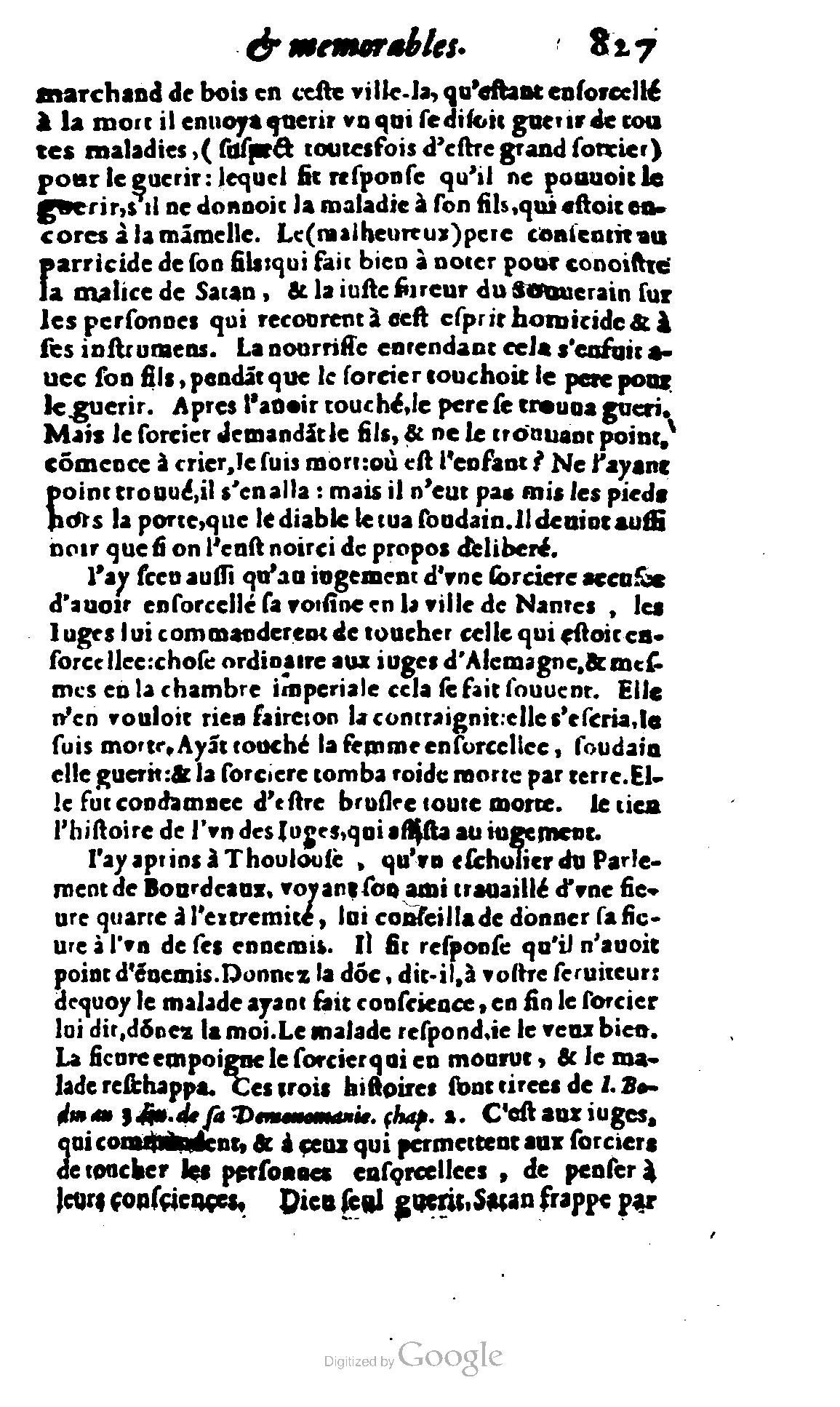 1620 - Samuel Crespin - Trésor d’histoires admirables et mémorables - BCU Lausanne