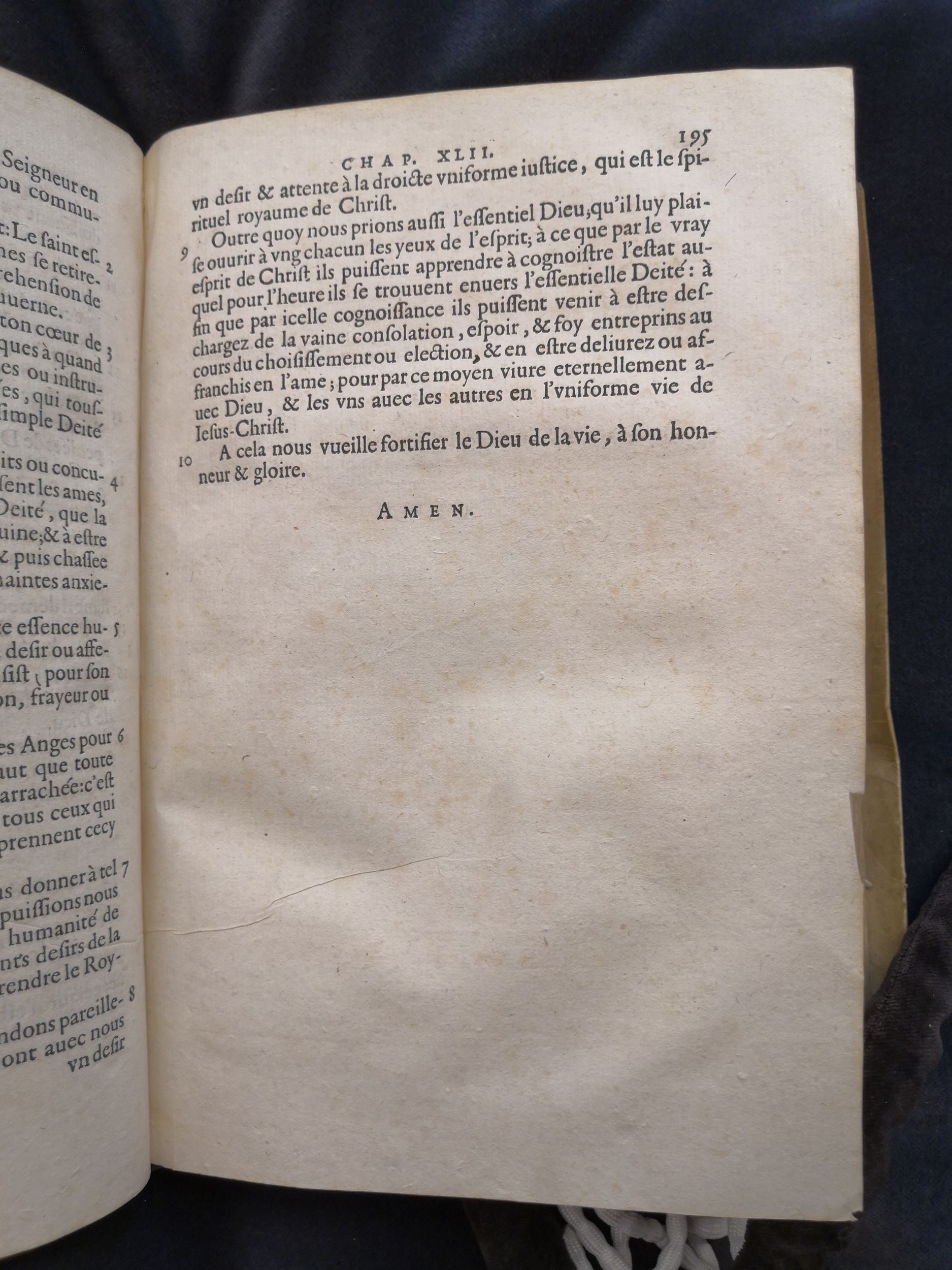 1581c. - Christophe Plantin - Le Livre des témoignages du Trésor caché au champ - Anvers Musée Plantin-Moretus