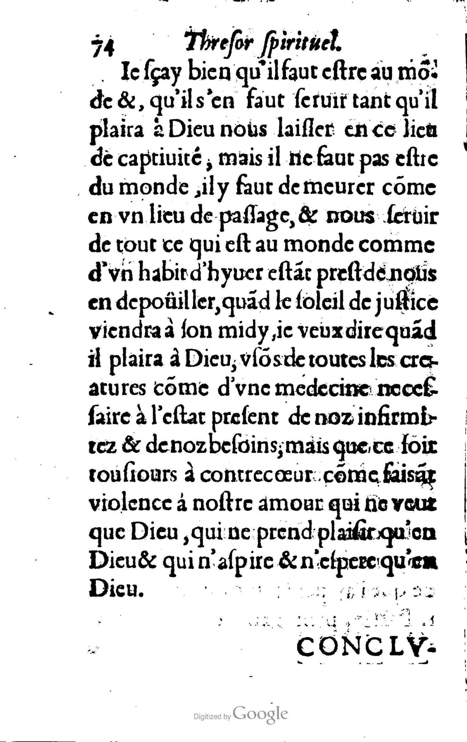 1633 - François Waudré - Trésor spirituel contenant les excellences du christianisme - BM Lyon