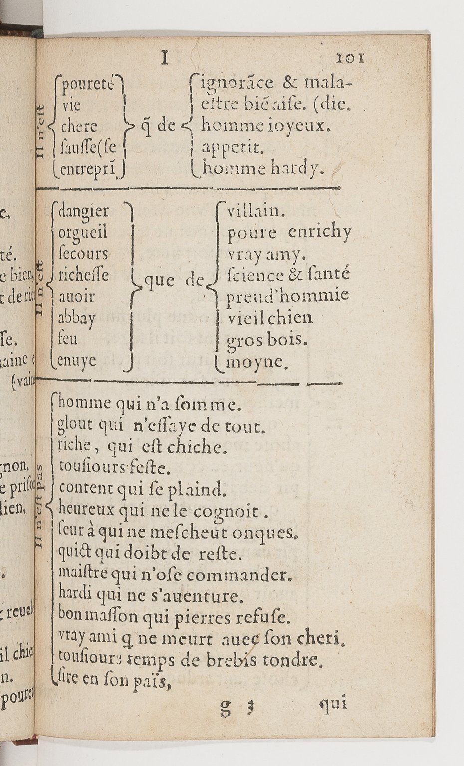 1577 - Jean d’Ogerolles - Trésor de sentences dorées - BnF Arsenal