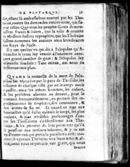1574 - Benoît Rigaud - Trésor des vies de Plutarque - Avignon