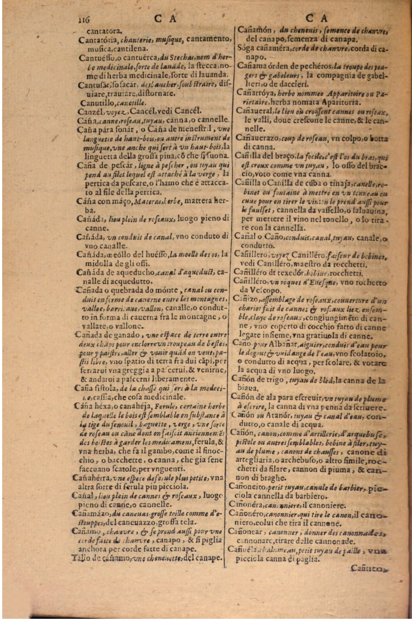 1606 - Samuel Crespin - Thresor des trois langues, francoise, italiene et espagnolle - BSB Munich 1606 - Samuel Crespin - Thresor des trois langues, francoise, italiene et espagnolle - BSB Munich