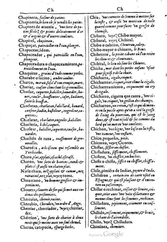 1616 - Veuve Marc Orry - Trésor des deux langues espagnole et française (Première et Seconde parties) - BM Lyon