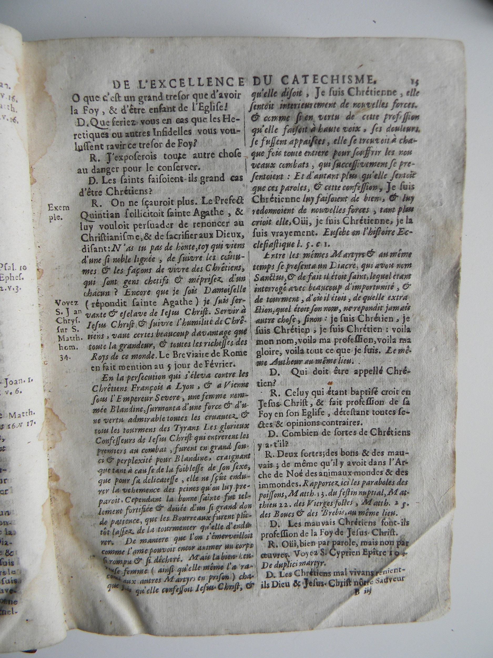1595 - Guillaume Machuel - Trésor de la doctrine chrétienne - Verneuil-sur-Avre