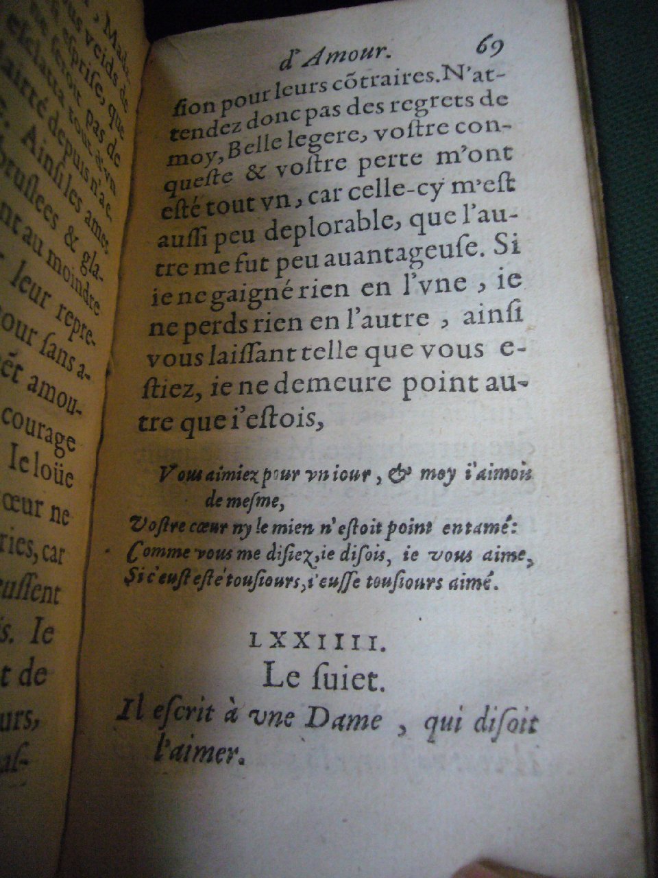 1597 - Matthieu Guillemot - Trésor d’amour - BnF Arsenal