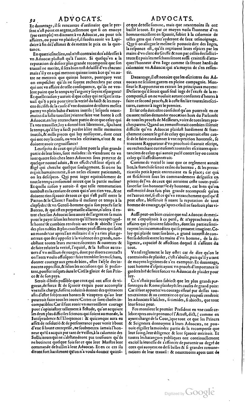 1629 - Veuve Nicolas Buon - Trésor du droit français (29620 T. 1) - BM Lyon