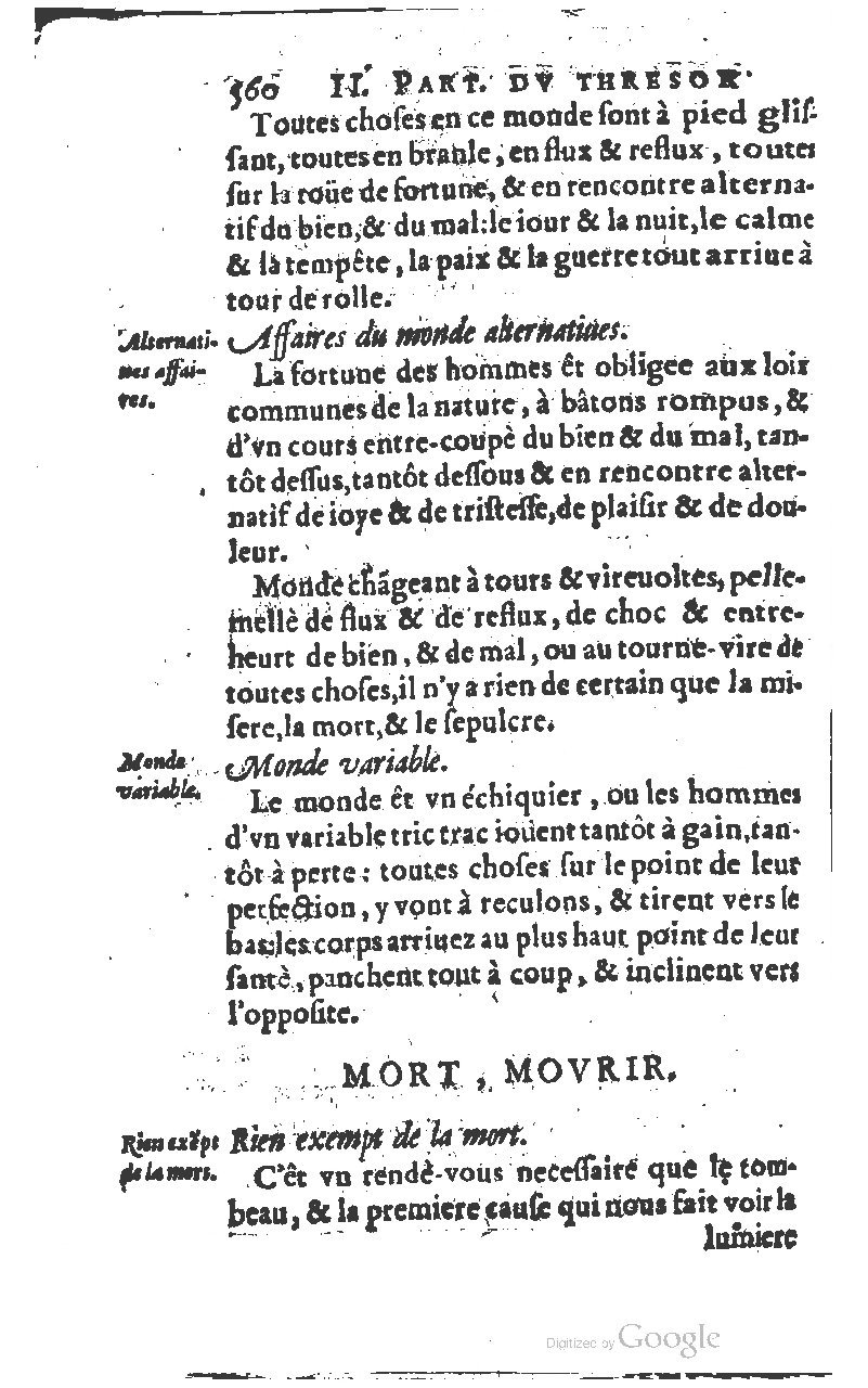 1610 - Louis Coste - Trésor de l’éloquence française (Seconde partie) - BM Lyon