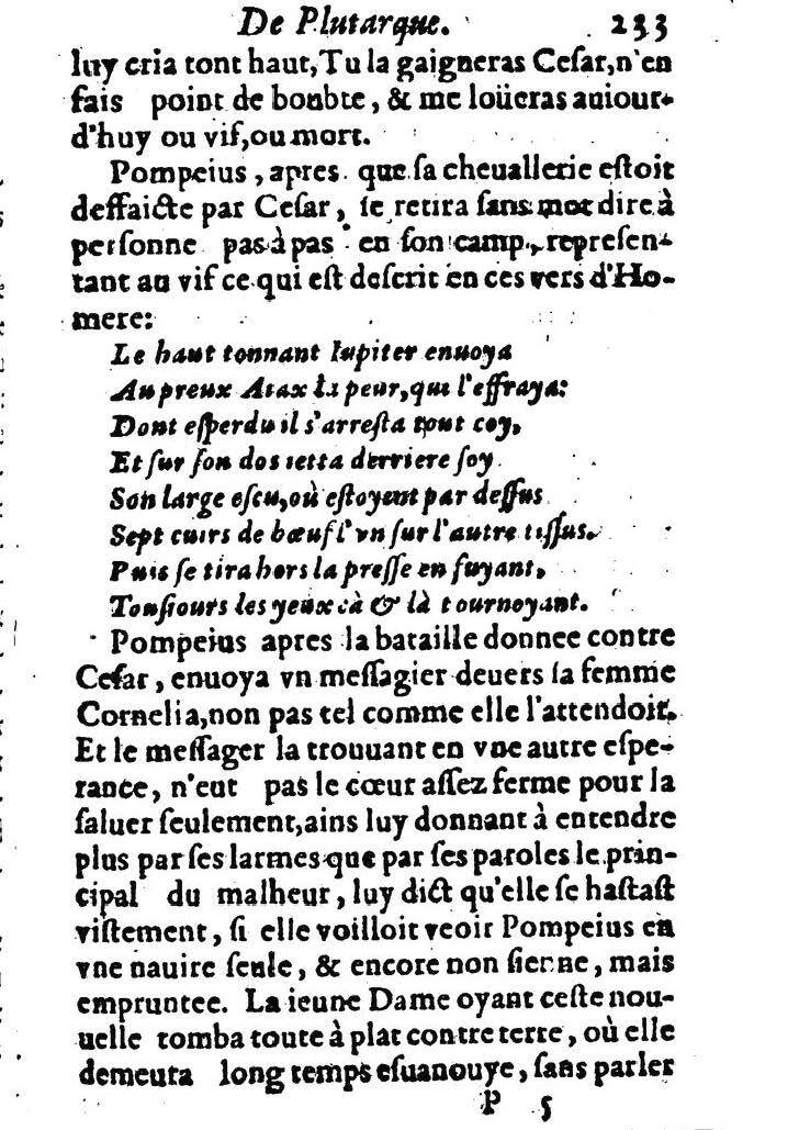 1611 - Pierre Rigaud - Trésor des vies de Plutarque - BM Lyon