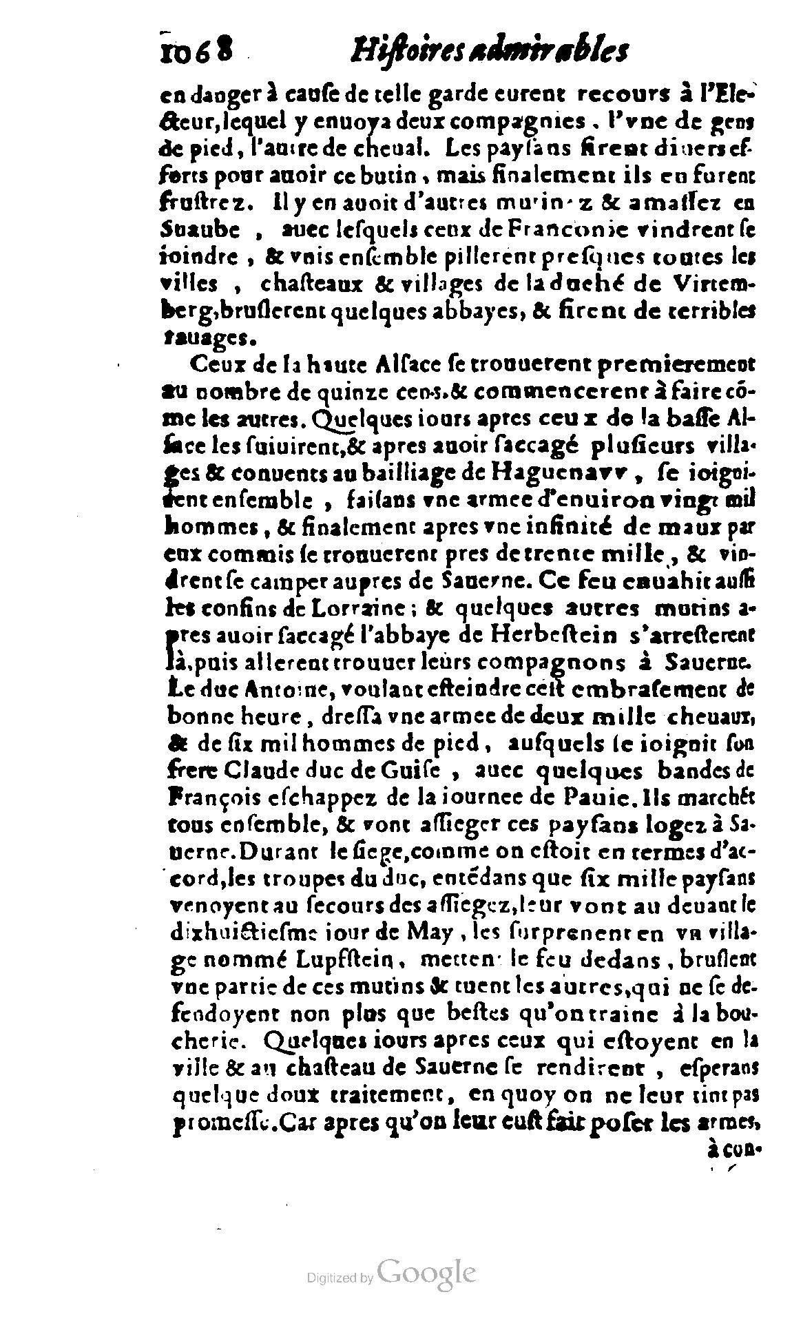 1620 - Samuel Crespin - Trésor d’histoires admirables et mémorables - BCU Lausanne