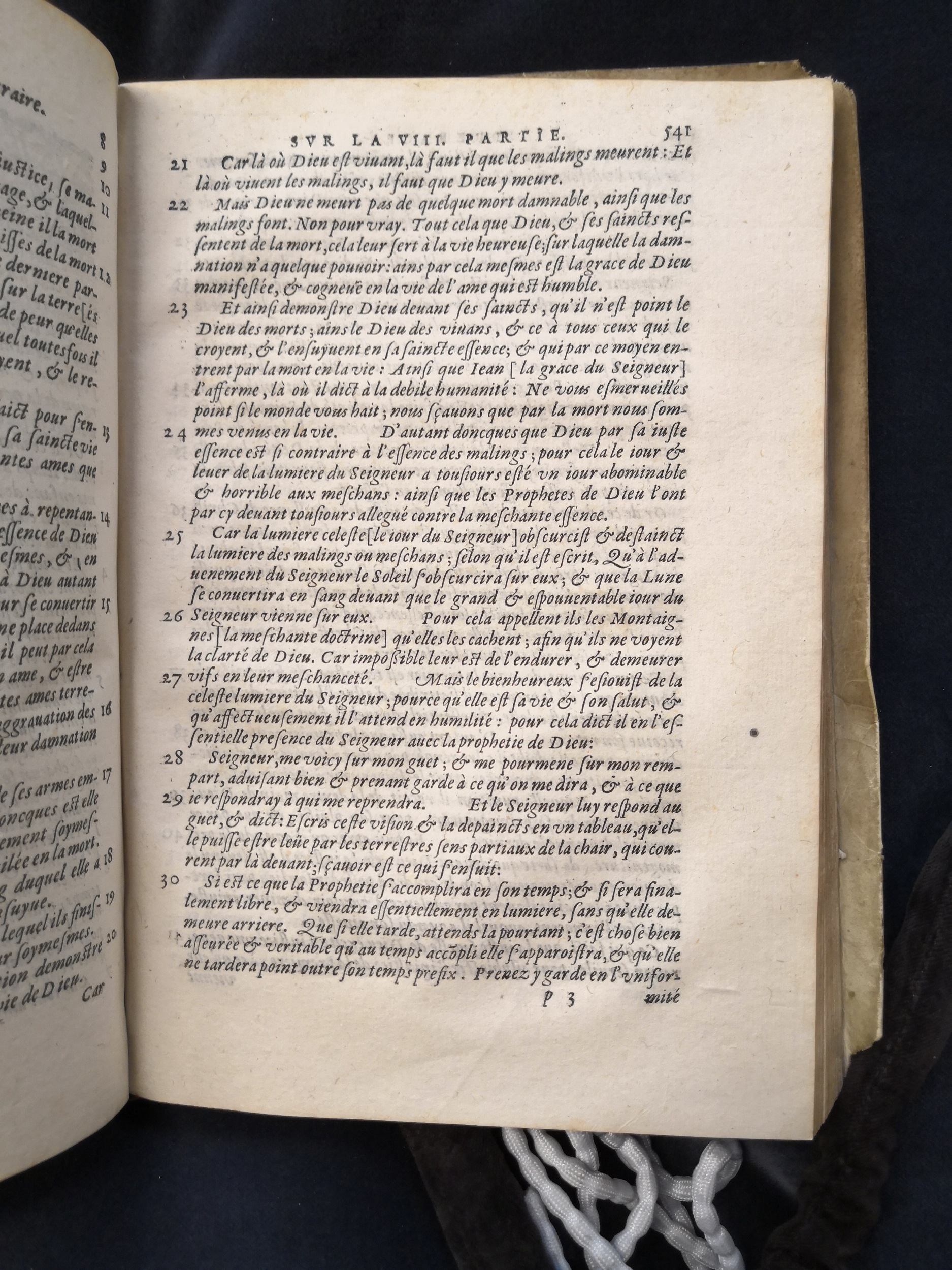 1581c. - Christophe Plantin - Le Livre des témoignages du Trésor caché au champ - Anvers Musée Plantin-Moretus