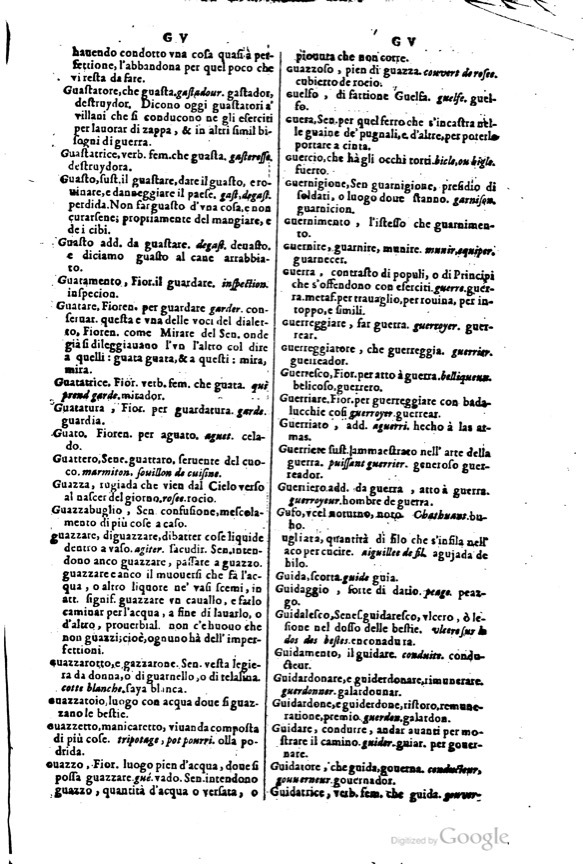 1617 - Samuel Crespin - Trésor des trois langues espagnole, française et italienne (3 parties) - Ohio