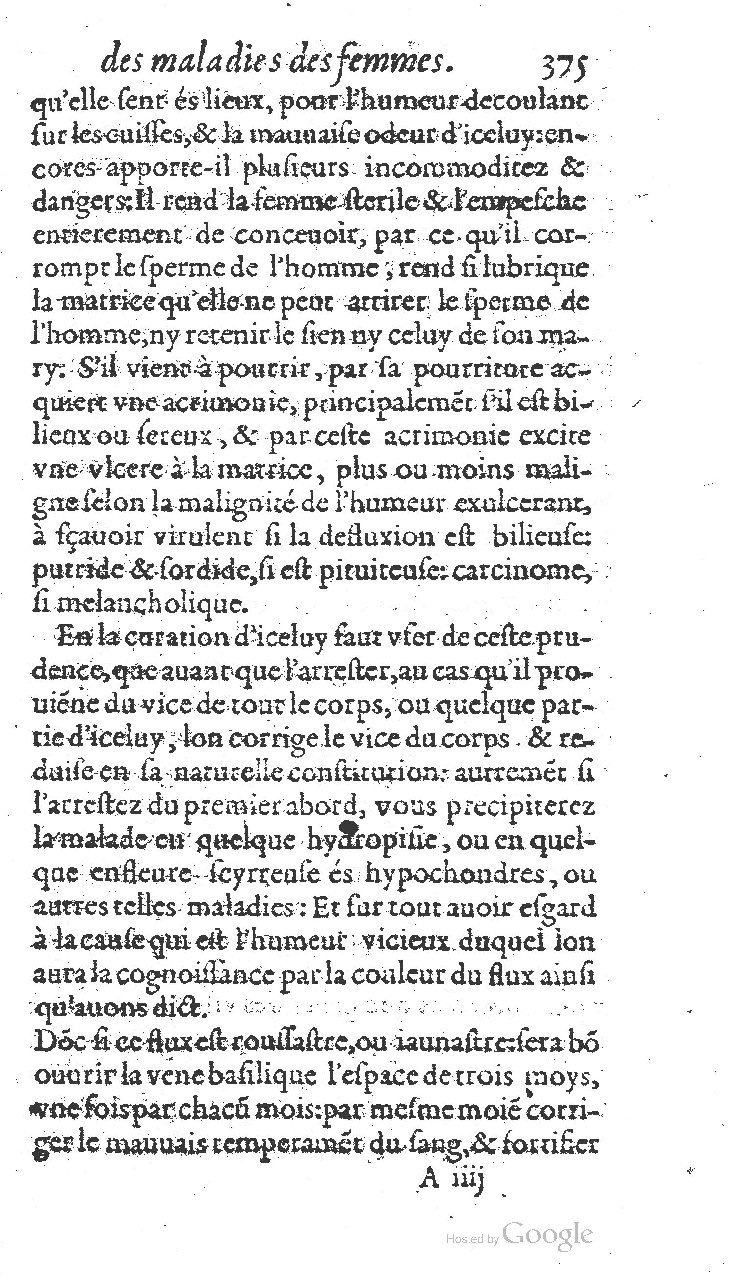 1585 - Jacques du Puis - Trésor des remèdes secrets pour les maladies des femmes - BnF
