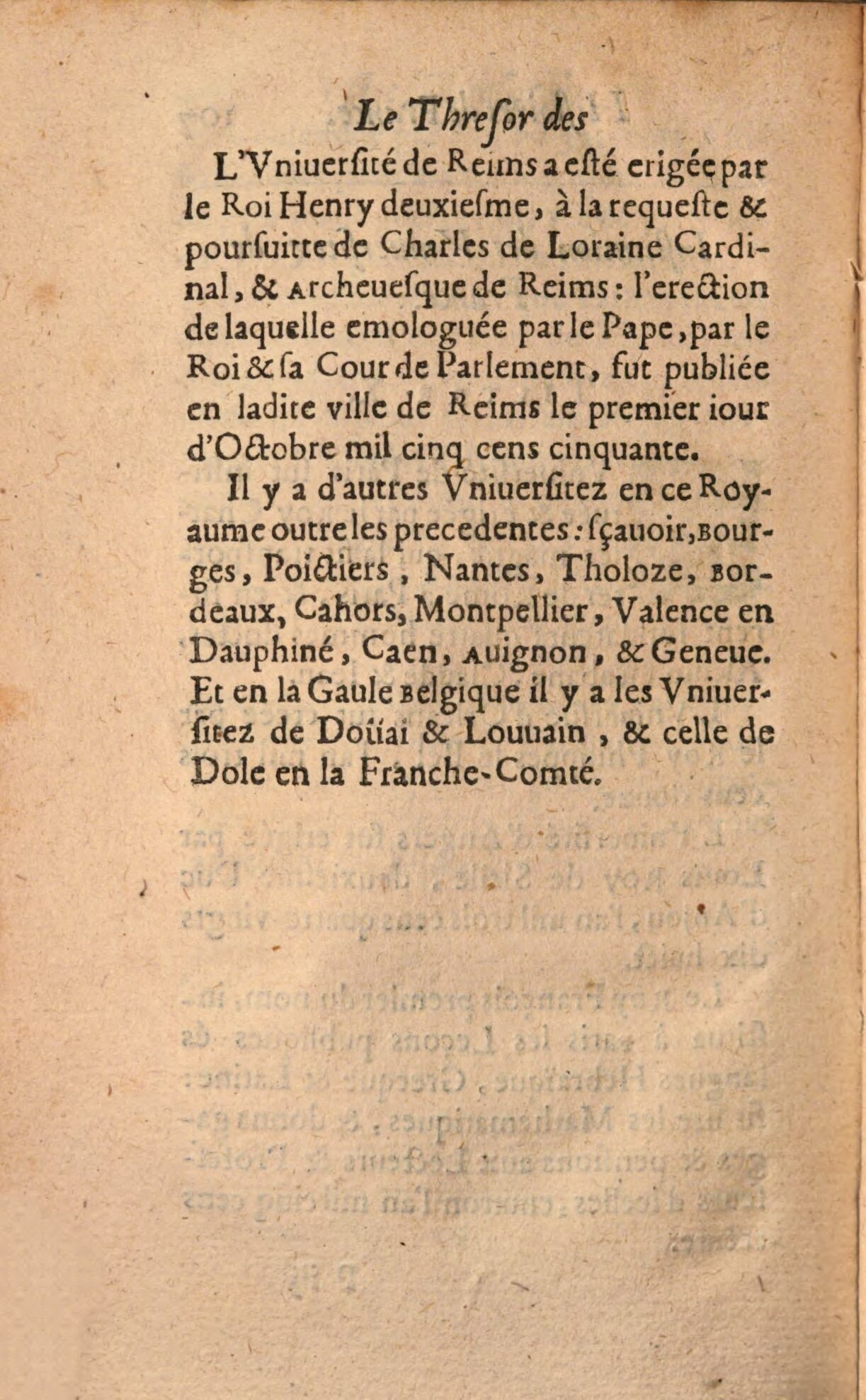 1639 - Jean Corrozet - Trésor des histoires de France - BSB Munich 1639 - Jean Corrozet - Trésor des histoires de France - BSB Munich