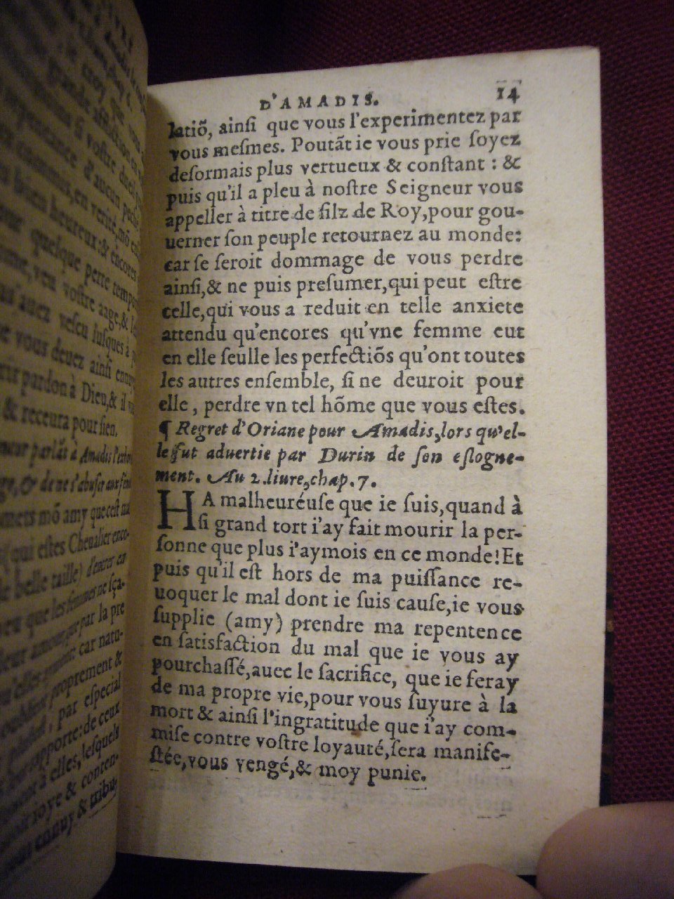 1564 - Vincent Norment et Jeanne Bruneau - Trésor des Amadis - BnF