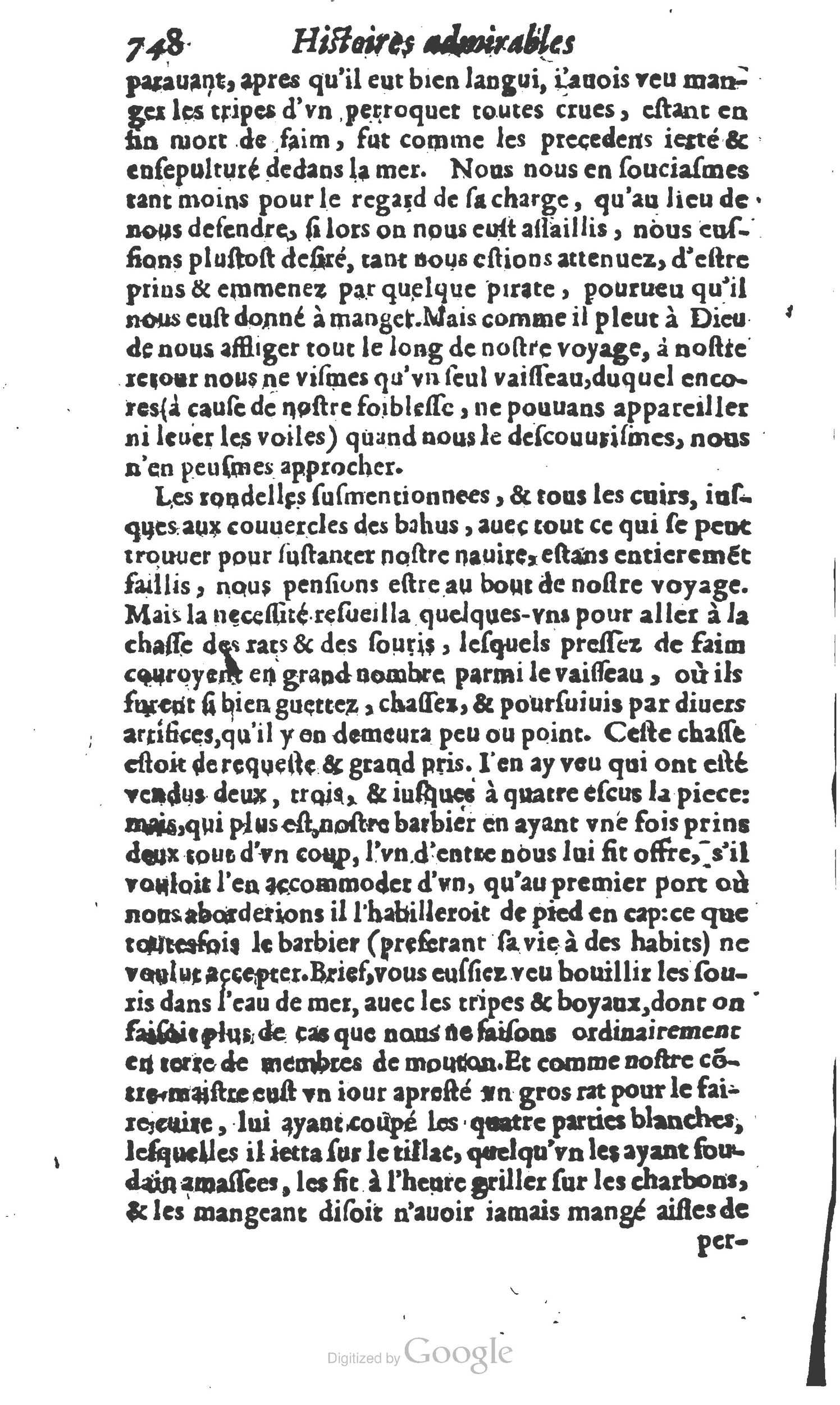 1610 - Paul Marceau - Trésor d’histoires admirables et mémorables - Princeton