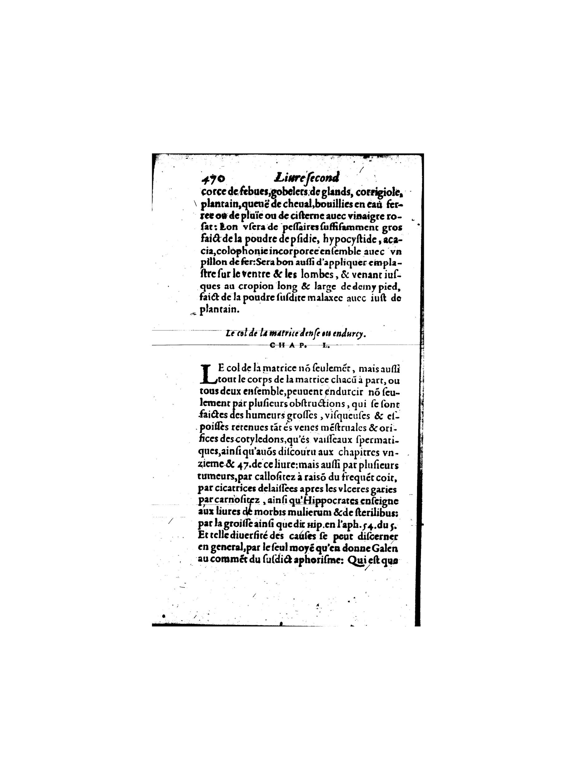 1587 - Jacques du Puis - Trésor des remèdes secrets pour les maladies des femmes - BnF