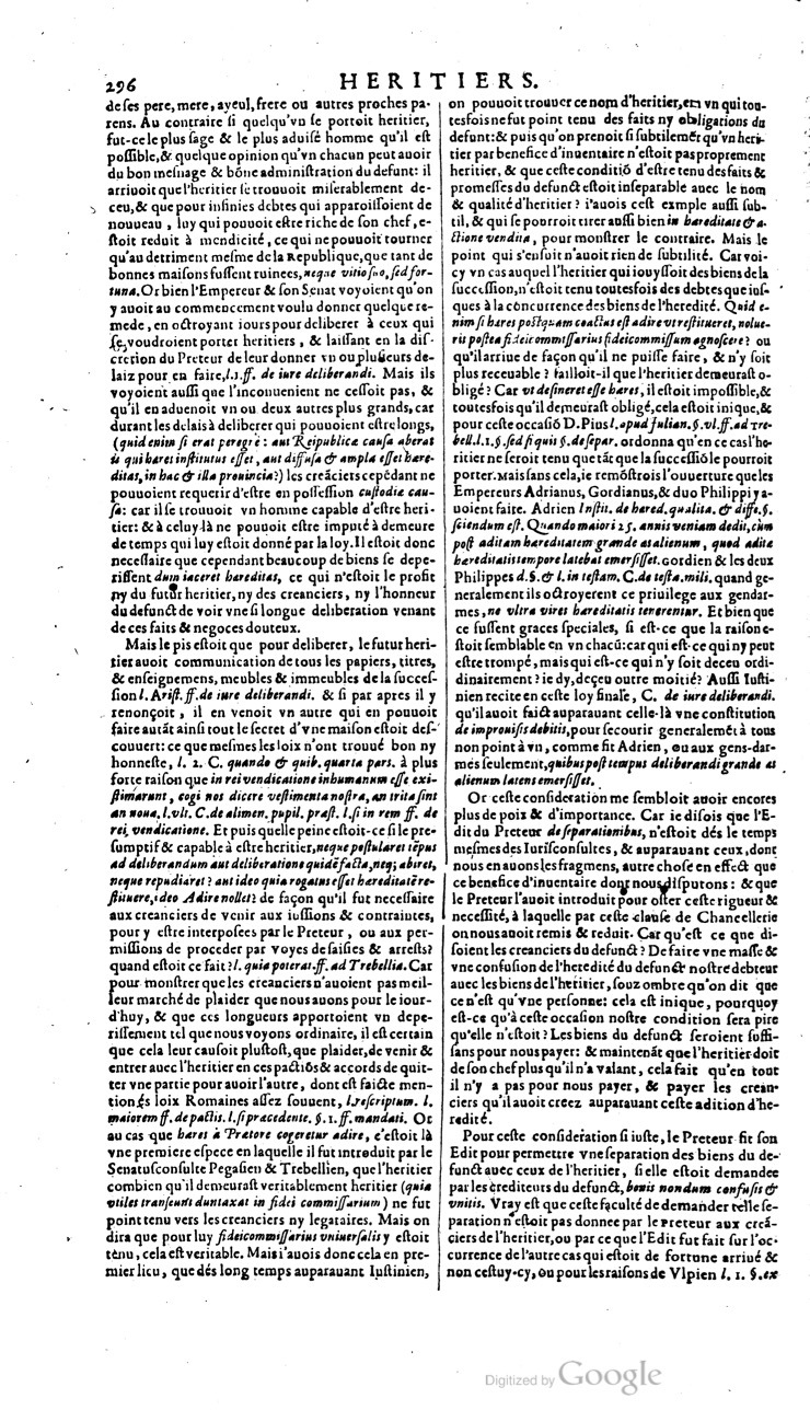1629 - Veuve Nicolas Buon - Trésor du droit français (21754 T. 2) - BM Lyon 1629 - Veuve Nicolas Buon - Trésor du droit français (21754 T. 2) - BM Lyon