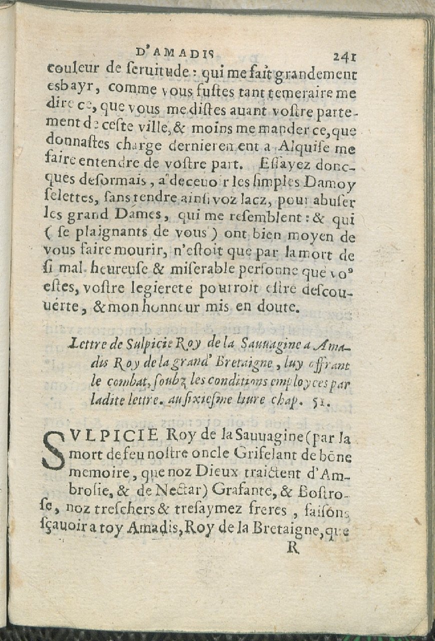 1559 - Pierre Regnard - Trésor des Amadis - Det KLG Copenhague