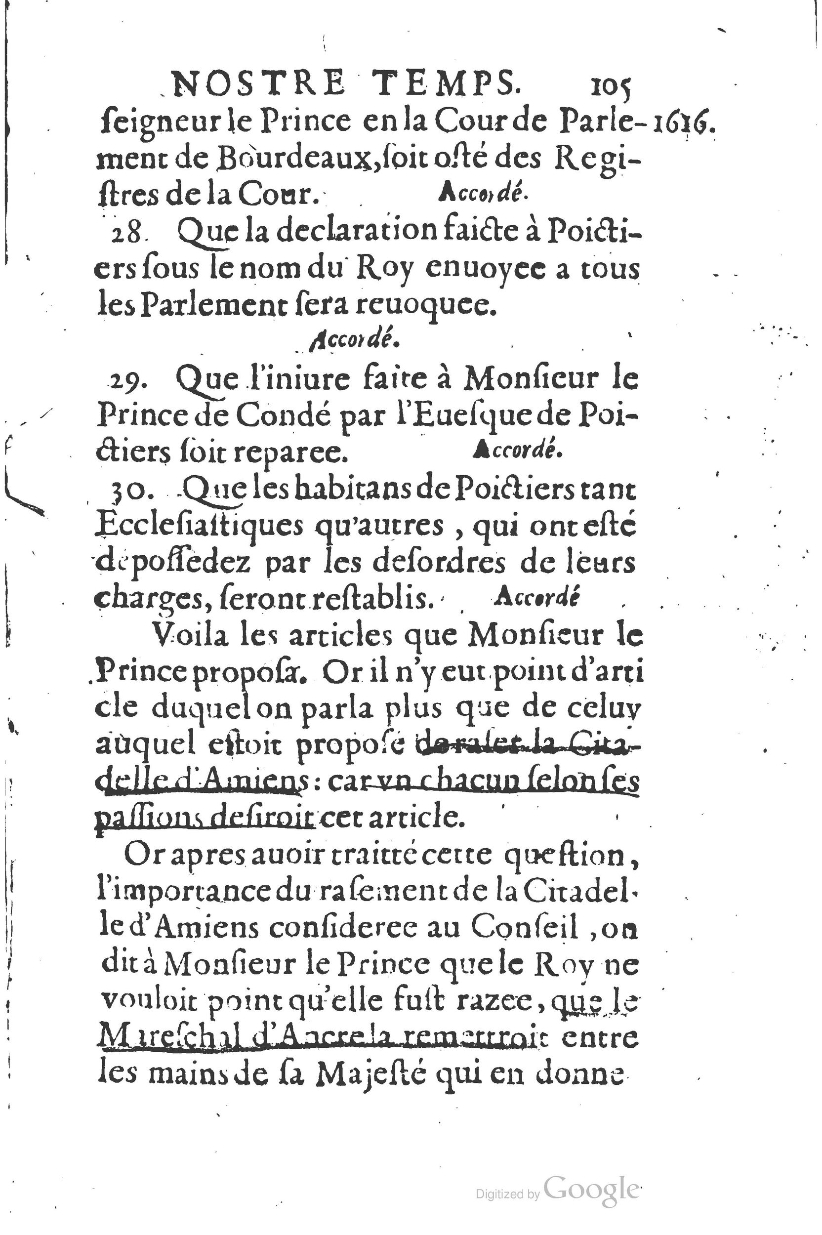1626 - Joseph Bouillerot - Trésor de l’histoire générale de notre temps - BSB Munich