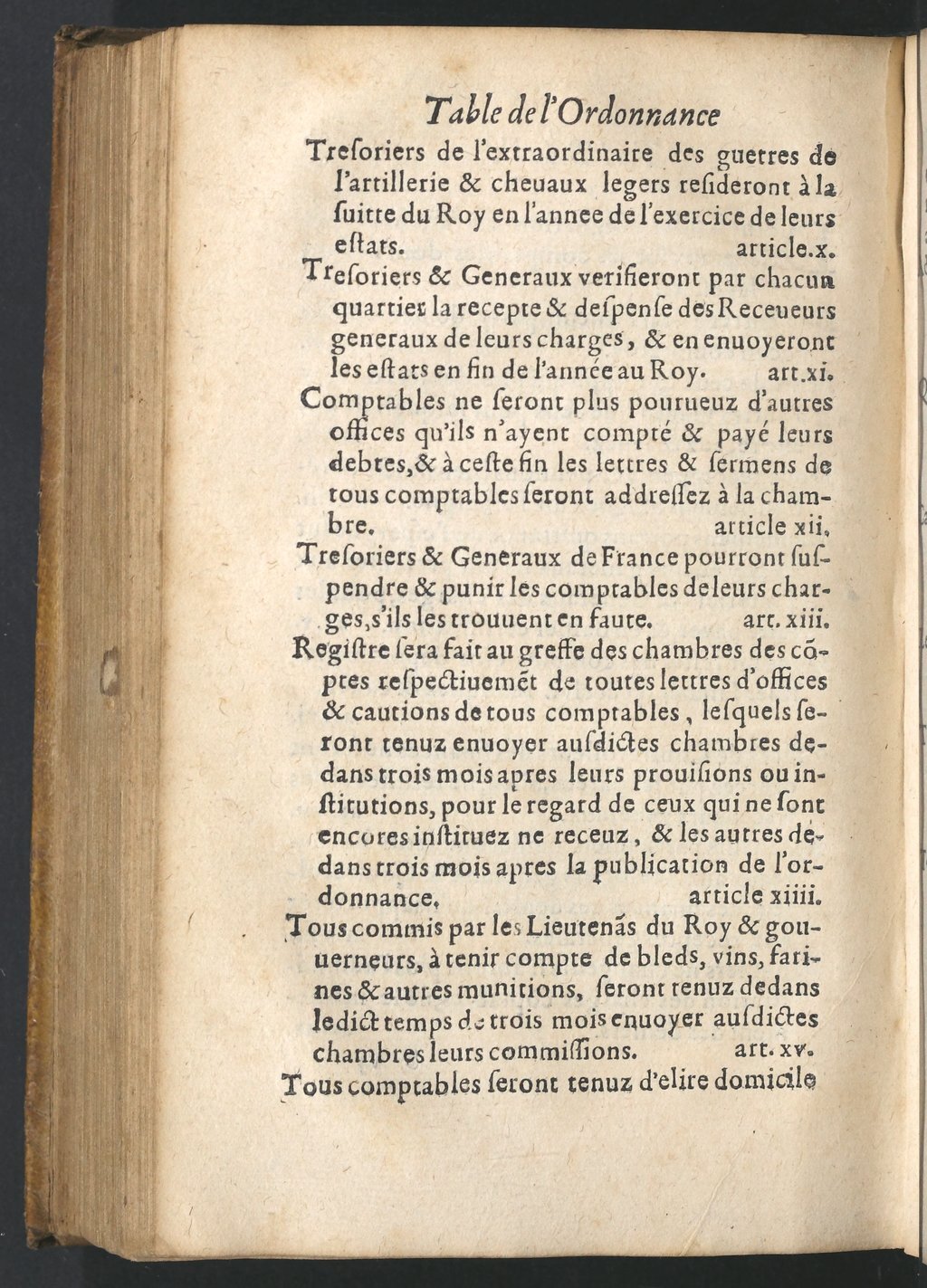 1599 - Claude de Monstr’oeil et Jean Richer - Trésor des instructions des finances - BnF