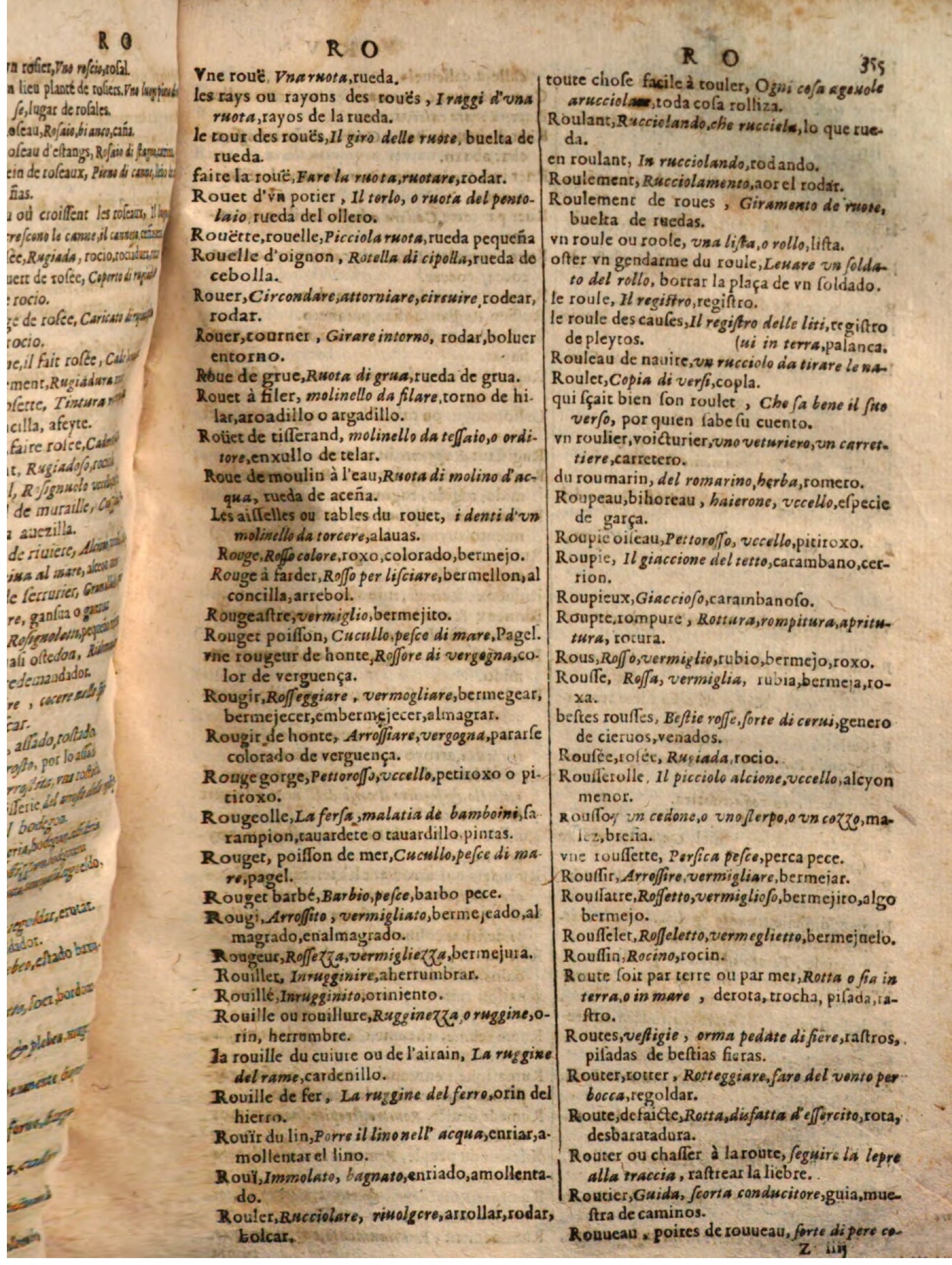 1644 - Jacques Crespin - Trésor des trois langues - Passau 1644 - Jacques Crespin - Trésor des trois langues - Passau