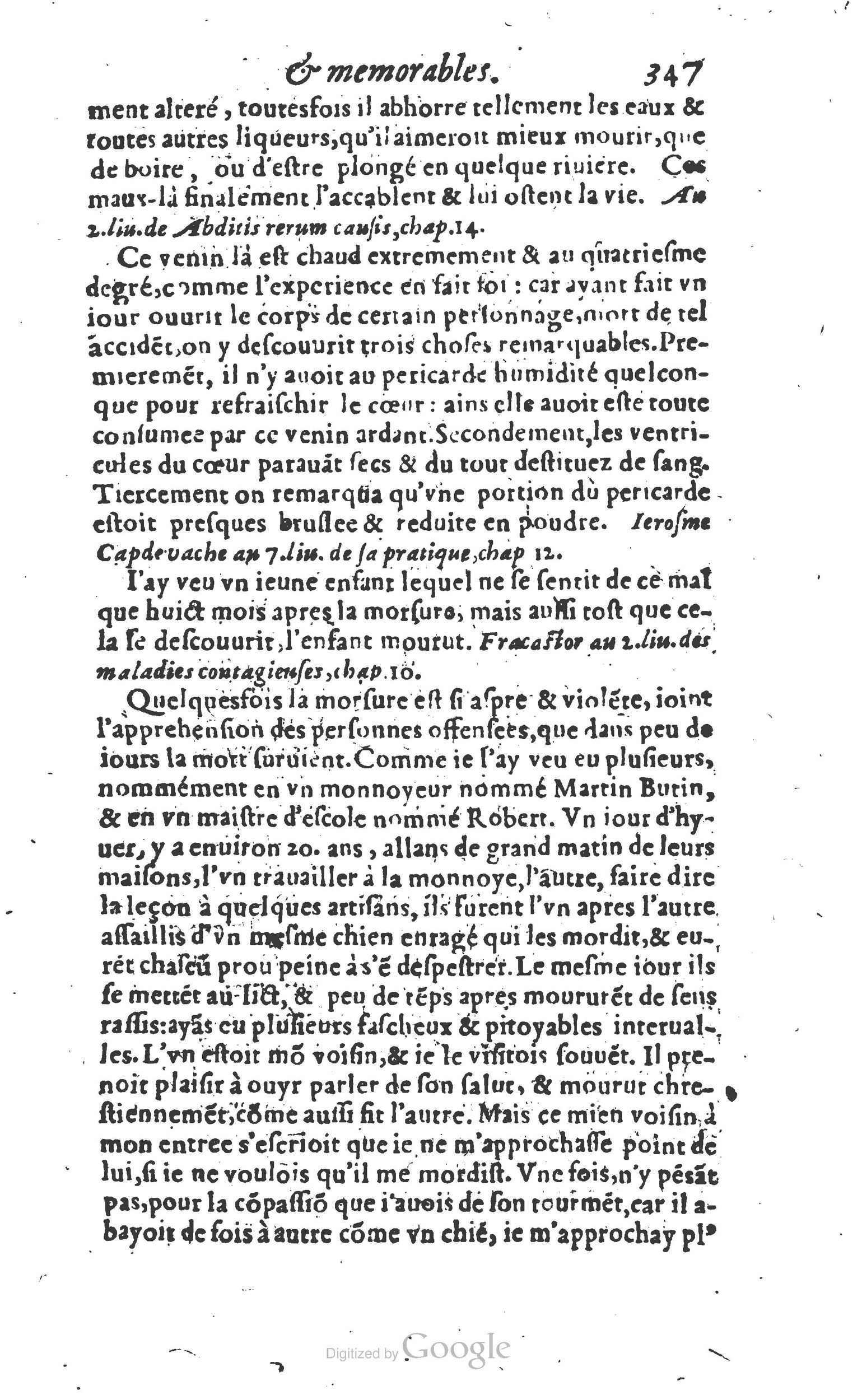 1610 - Paul Marceau - Trésor d’histoires admirables et mémorables - Princeton