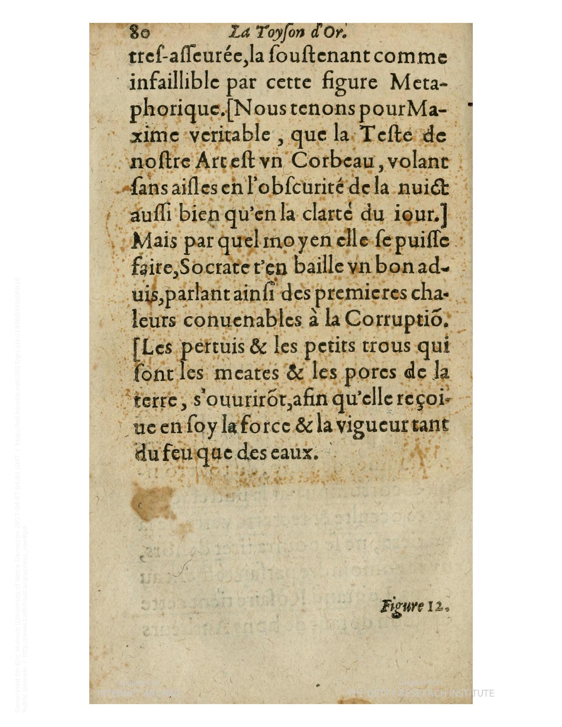 1612 - Charles Sevestre - Toison d’or ou la fleur des trésors - Getty Research Institute