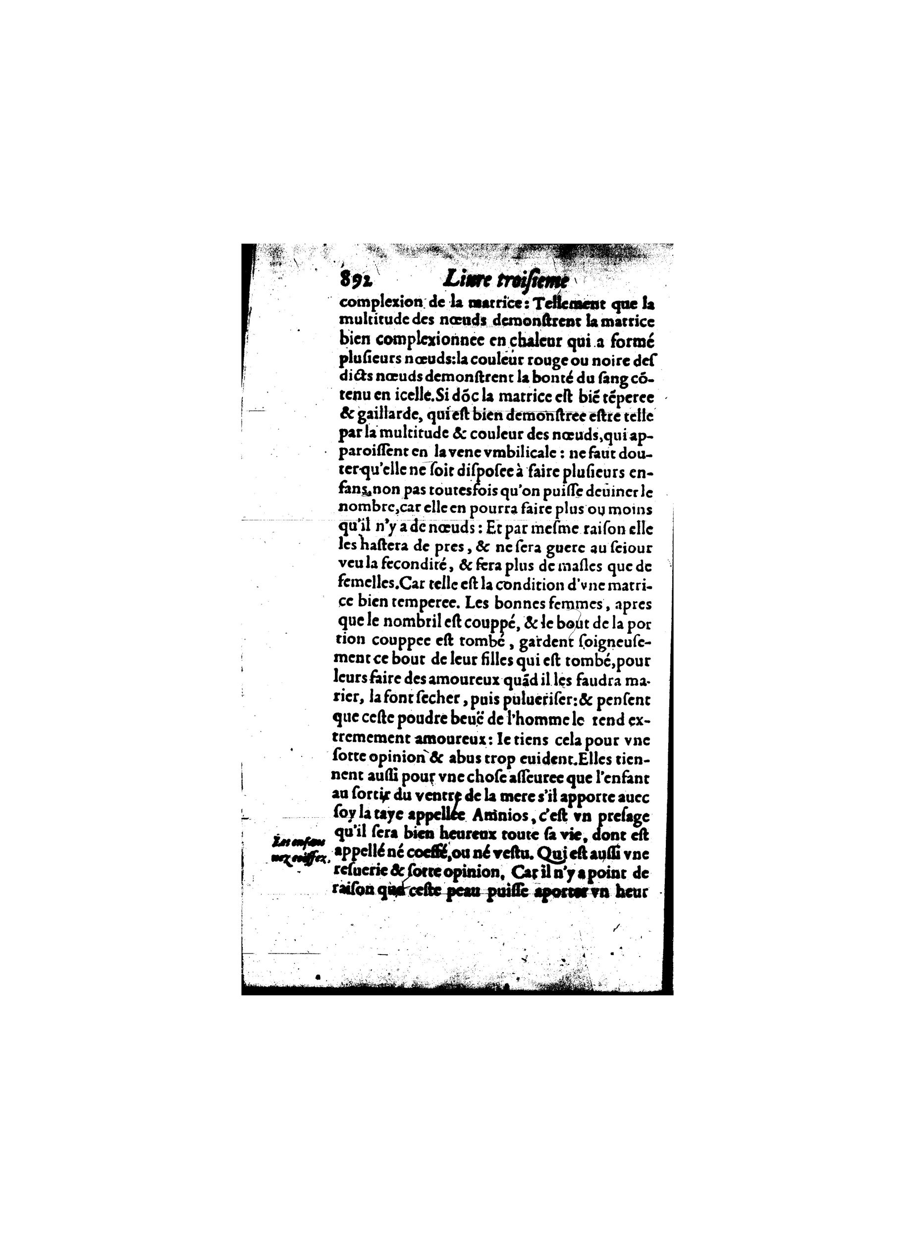 1587 - Jacques du Puis - Trésor des remèdes secrets pour les maladies des femmes - BnF