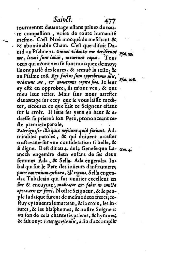 1607 - Nicolas Du Fossé - Trésor quadragésimal - T 02 - BM Lyon