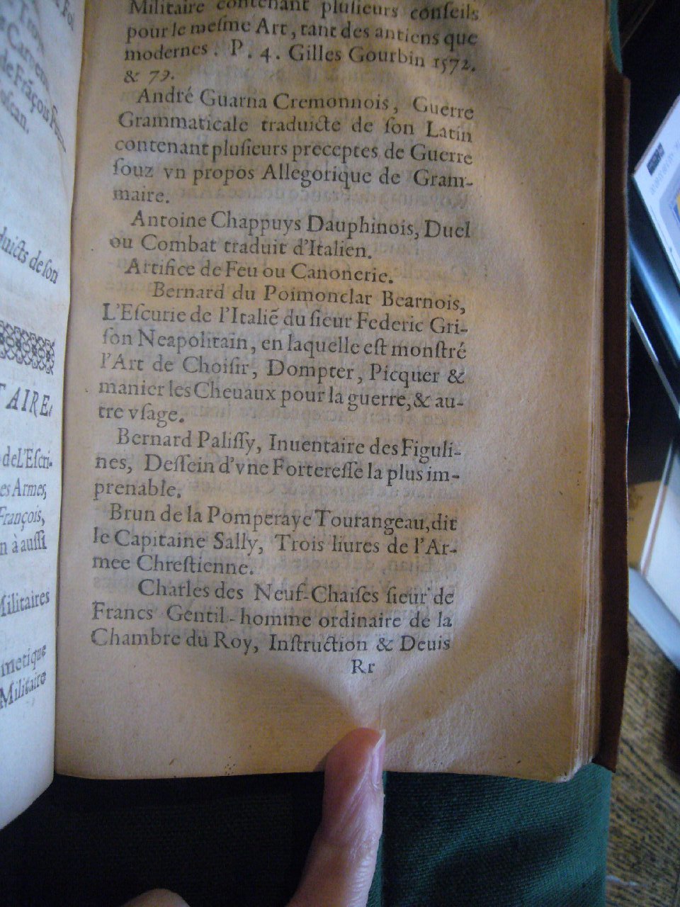 1602 - François Jacquin - Trésor des bons esprits français - BnF Arsenal
