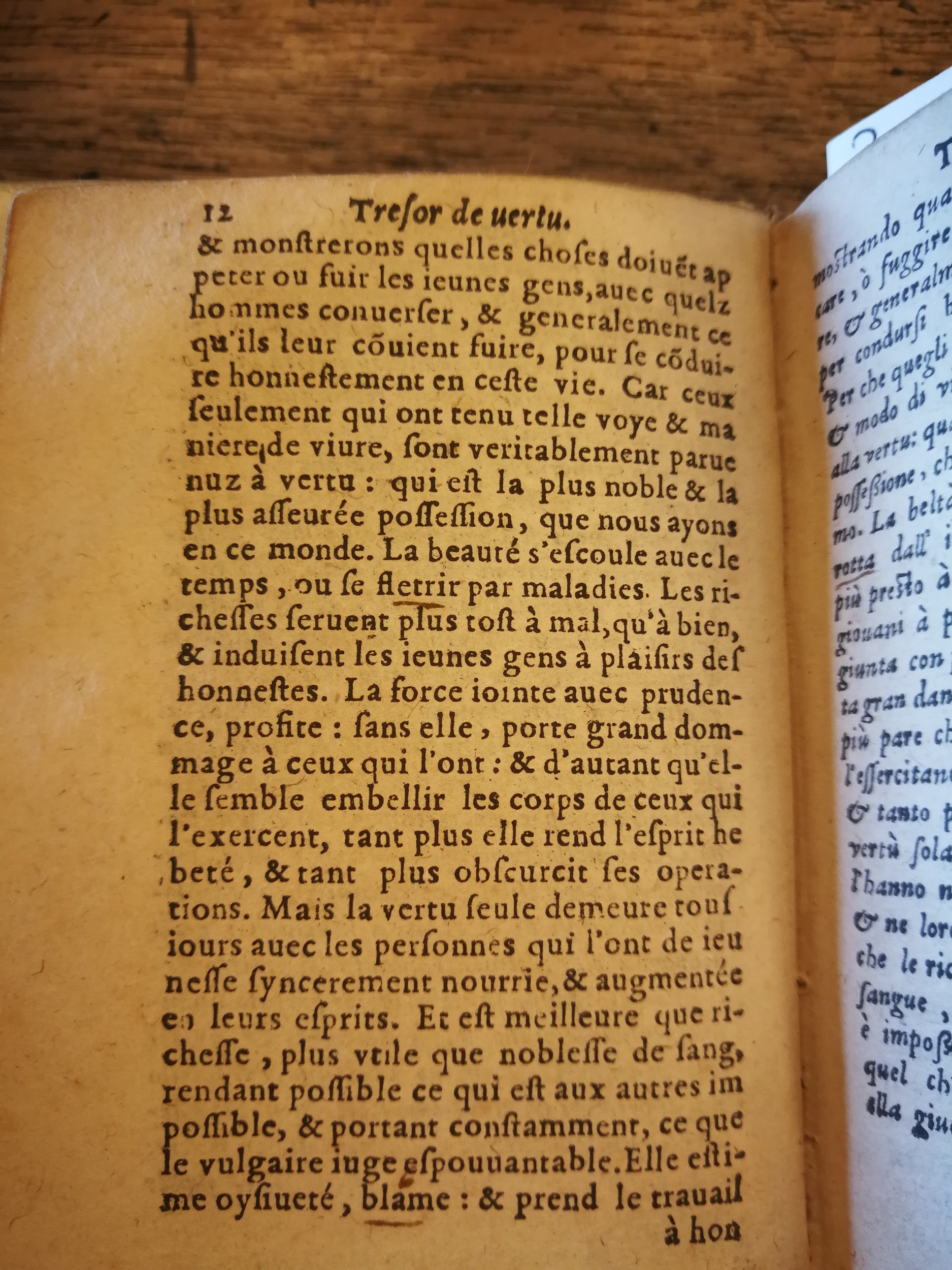 1576 - Benoît Rigaud - Trésor de vertu - BNC Florence