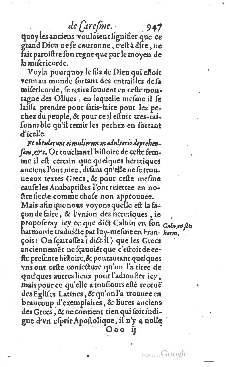 1607 - Nicolas Du Fossé - Trésor quadragésimal - T 01 - BM Lyon