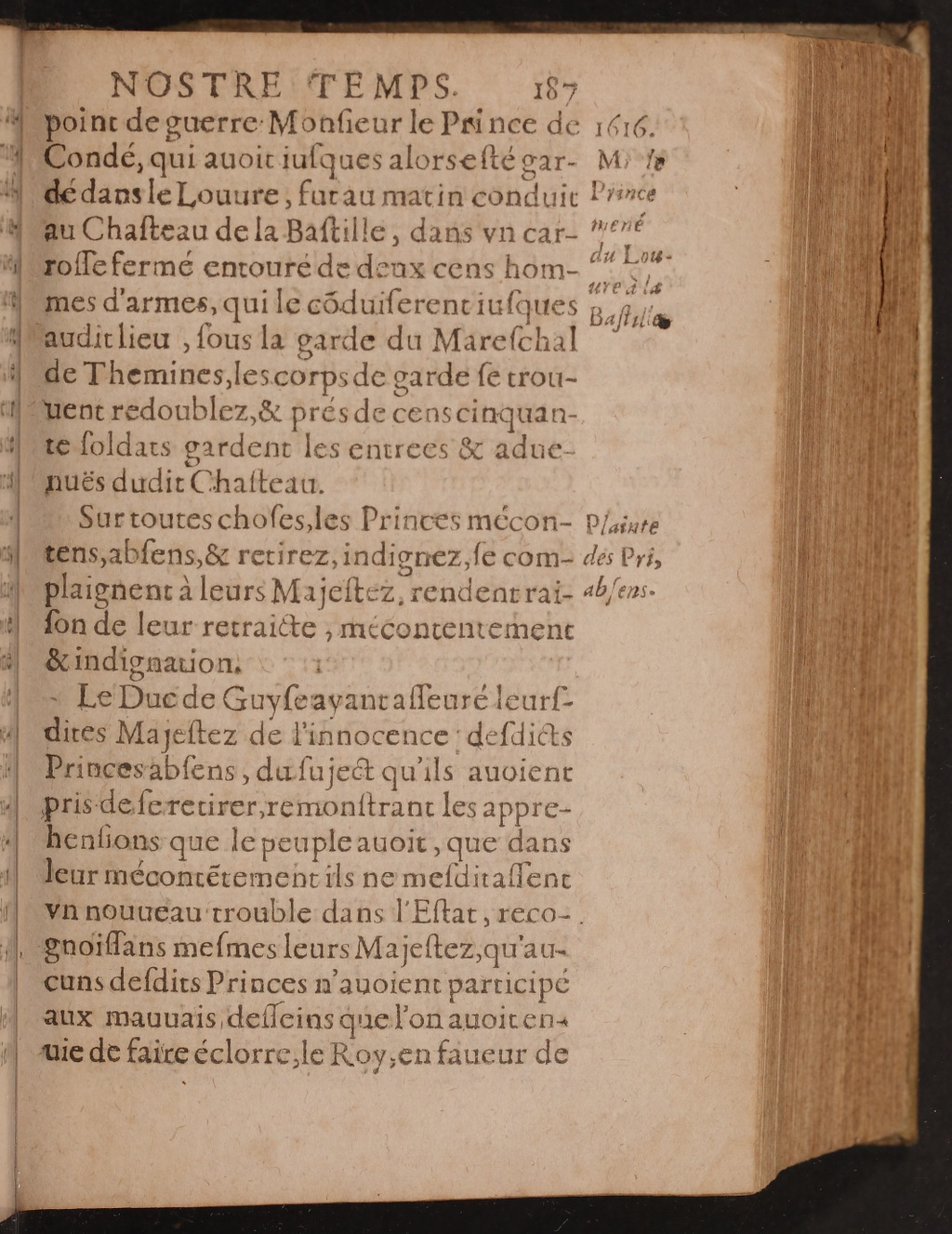 1626 - Joseph Bouillerot - Trésor de l’histoire générale de notre temps - BnF Arsenal