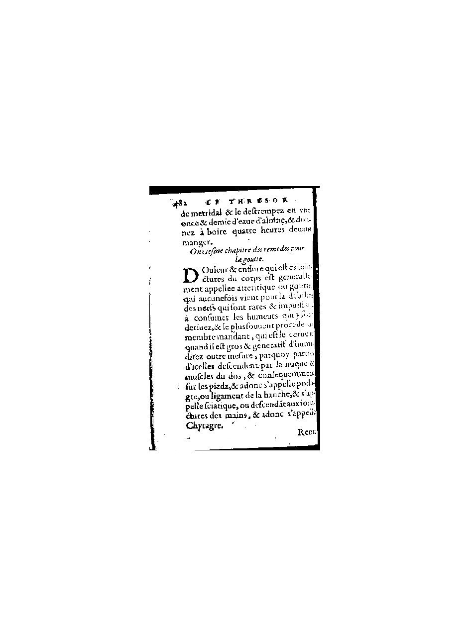 1578 - Benoît Rigaud - Trésor de médecine tant théorique que pratique - BnF
