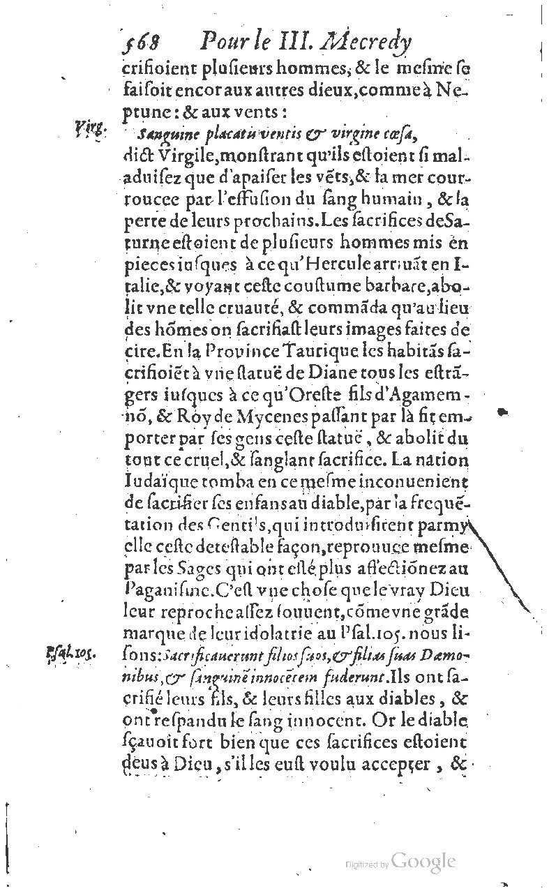 1607 - Nicolas Du Fossé - Trésor quadragésimal - T 01 - BM Lyon