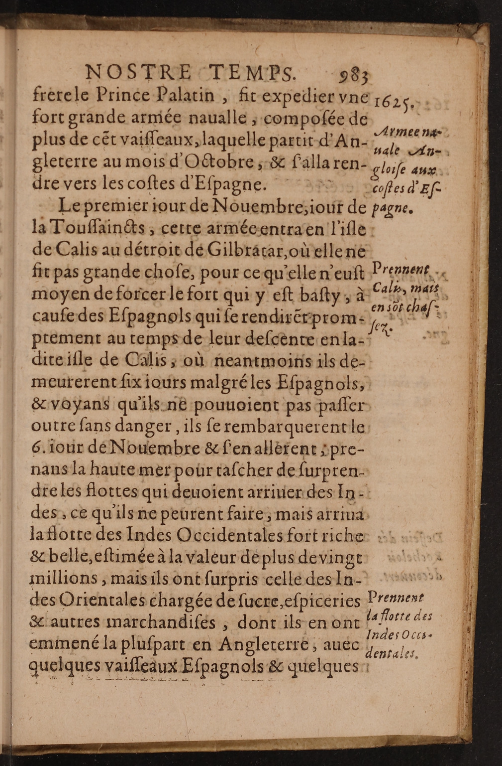 1626 - Joseph Bouillerot - Trésor de l’histoire générale de notre temps - BnF Arsenal
